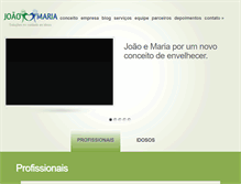 Tablet Screenshot of joaoemariarh.com.br